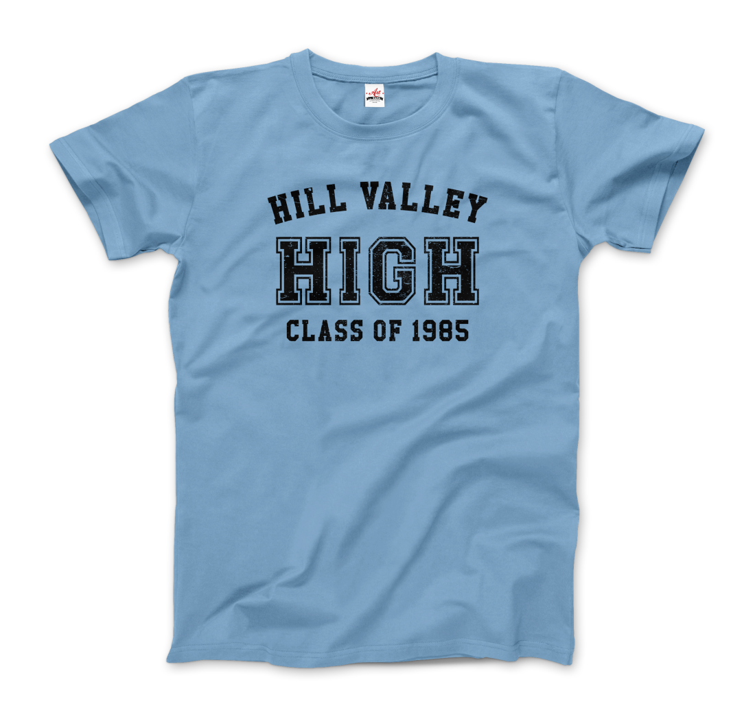 Hill Valley High School Class of 1985 Back to the Future t-shirt by Art-O-Rama Shop