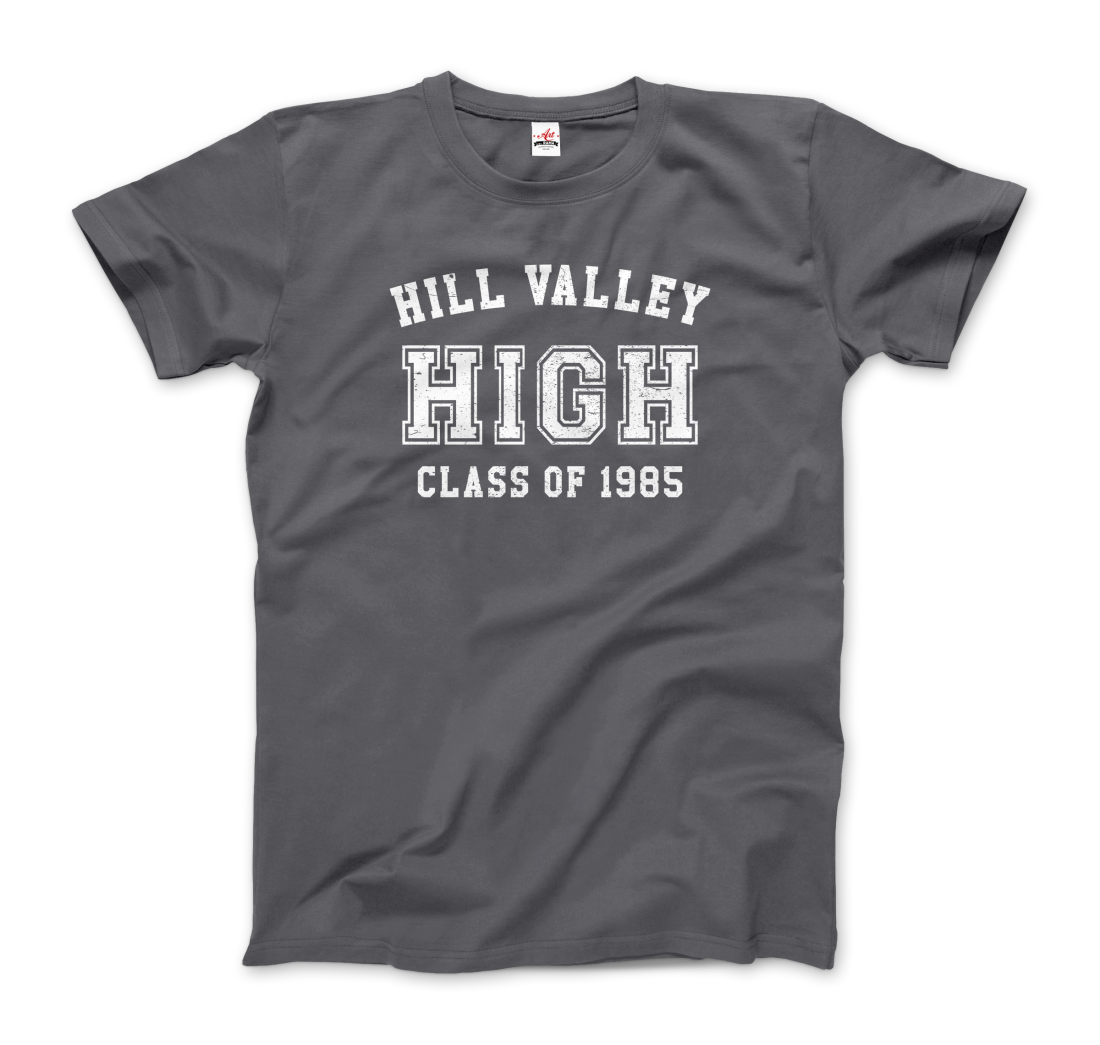 Hill Valley High School Class of 1985 Back to the Future t-shirt by Art-O-Rama Shop