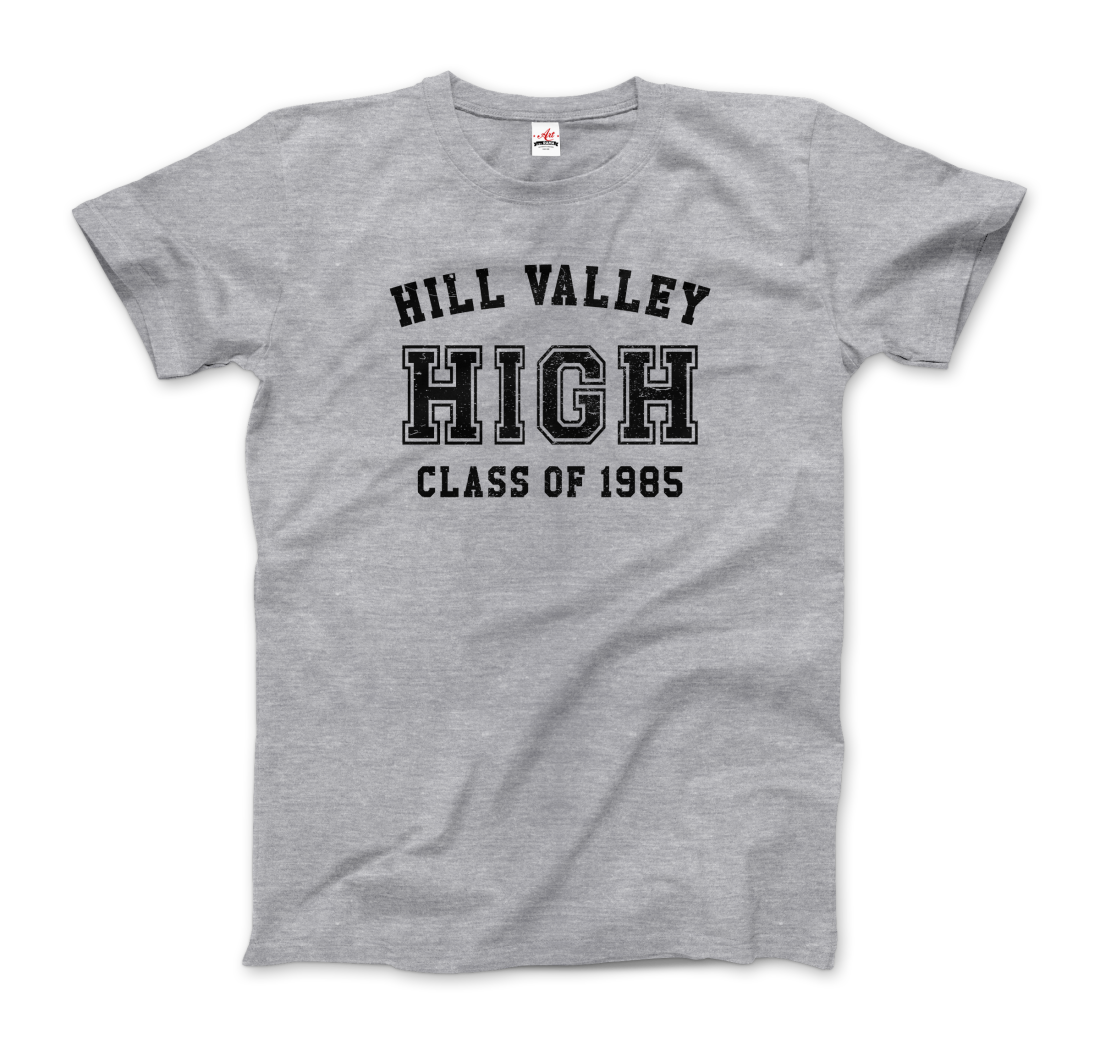 Hill Valley High School Class of 1985 Back to the Future t-shirt by Art-O-Rama Shop