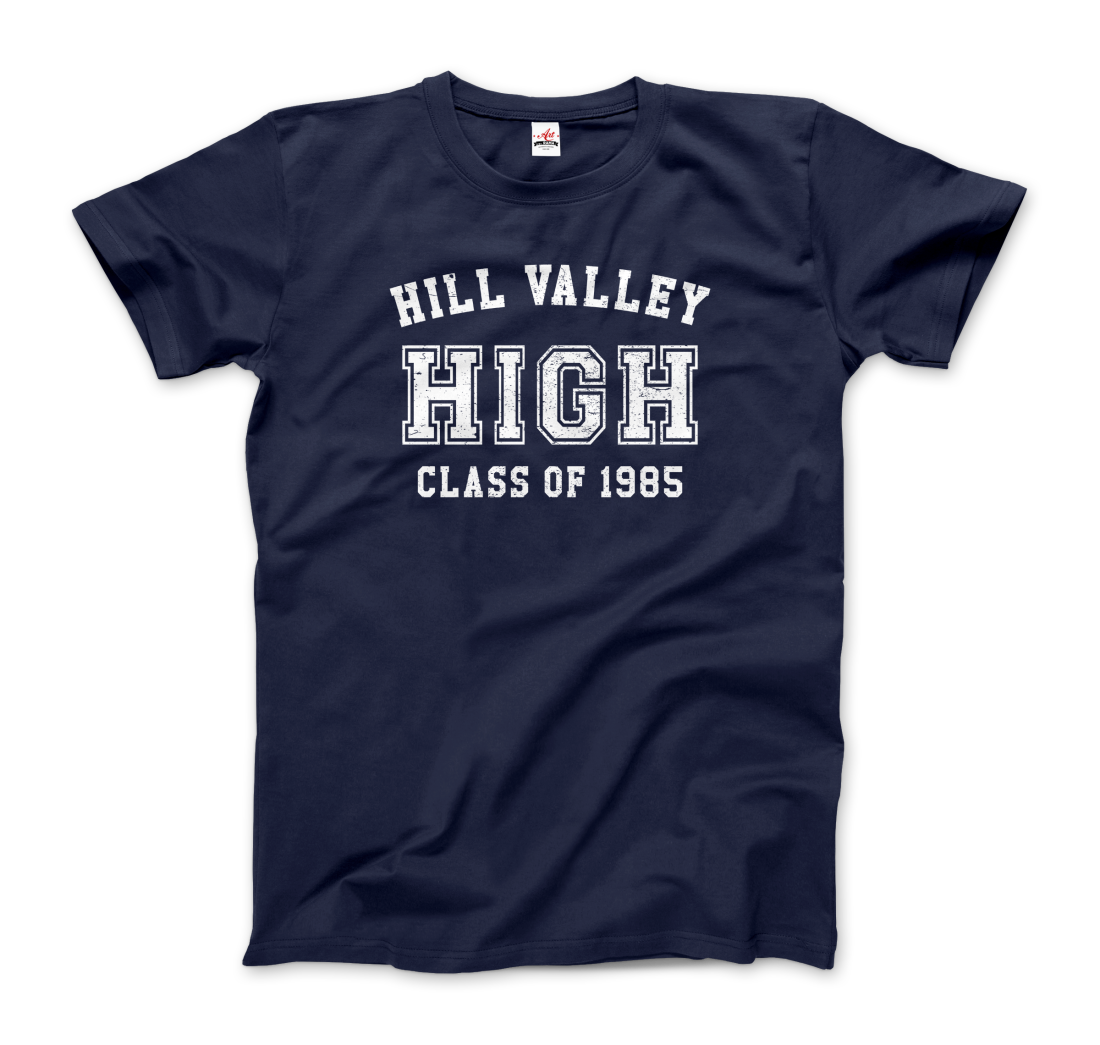 Hill Valley High School Class of 1985 Back to the Future t-shirt by Art-O-Rama Shop