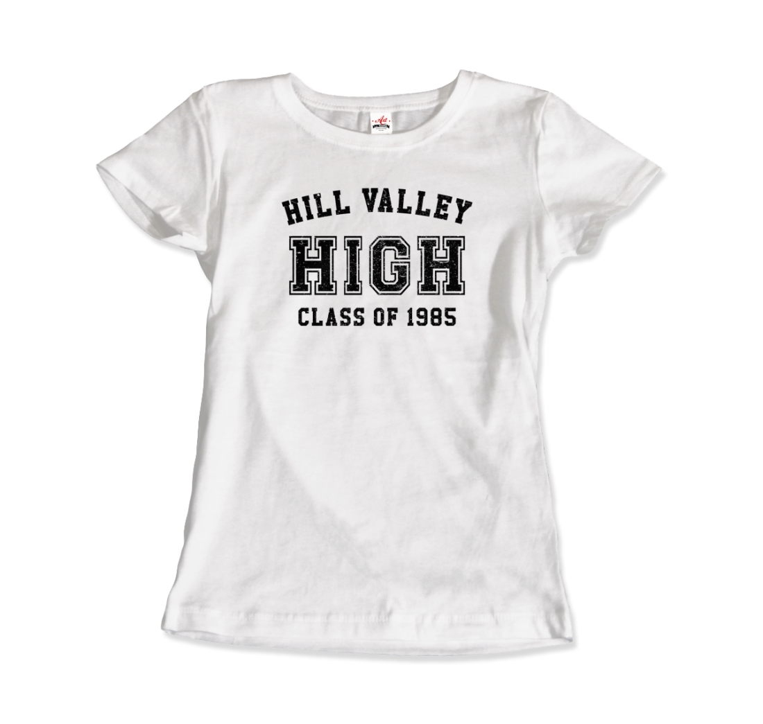 Hill Valley High School Class of 1985 Back to the Future t-shirt by Art-O-Rama Shop