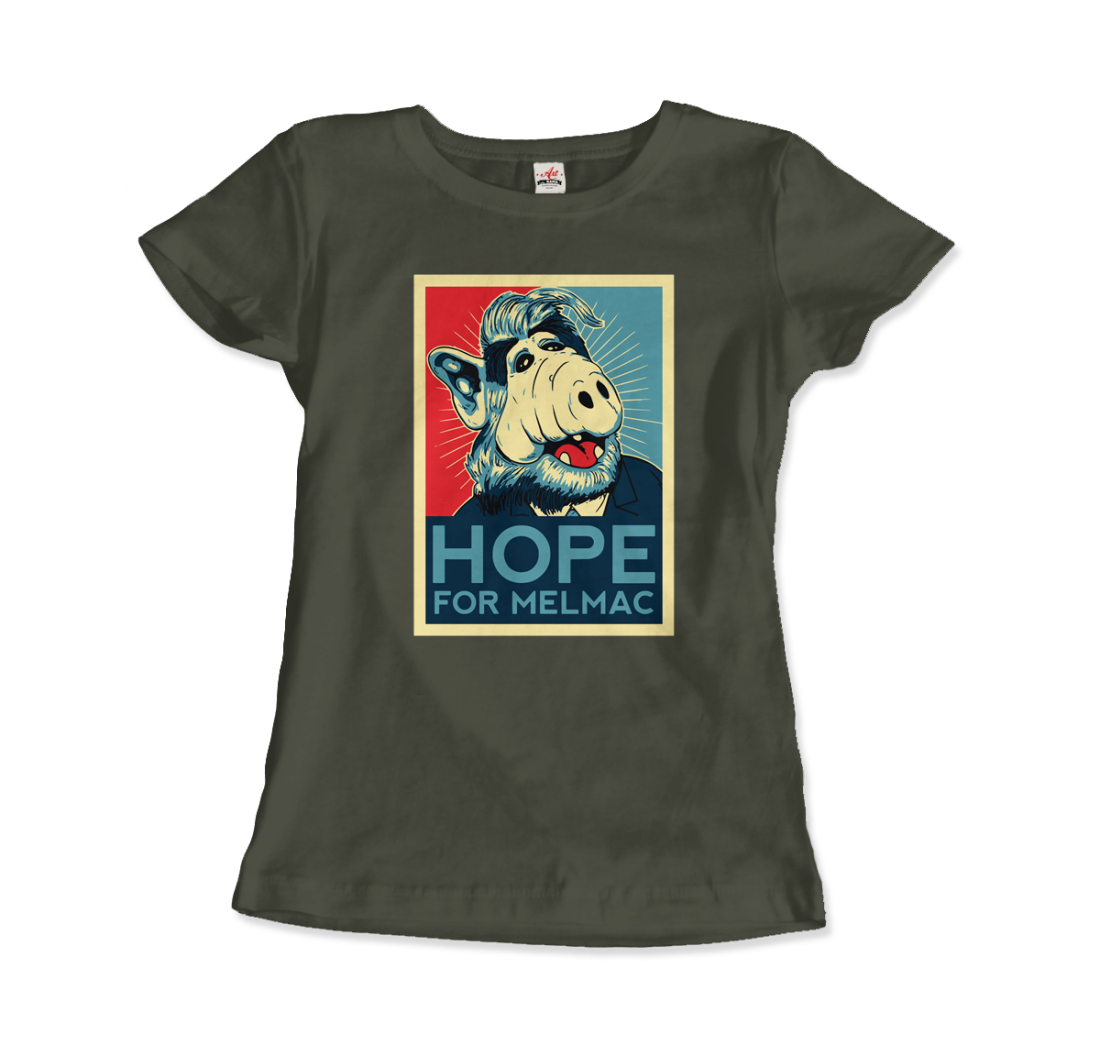 Hope for Melmac t-shirt by Art-O-Rama Shop
