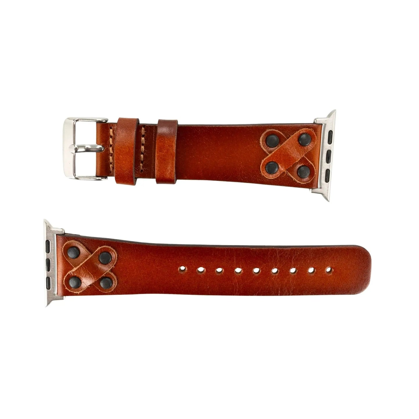 Hulett Leather Bands for Apple Watch 9, Ultra 2 & SE by TORONATA