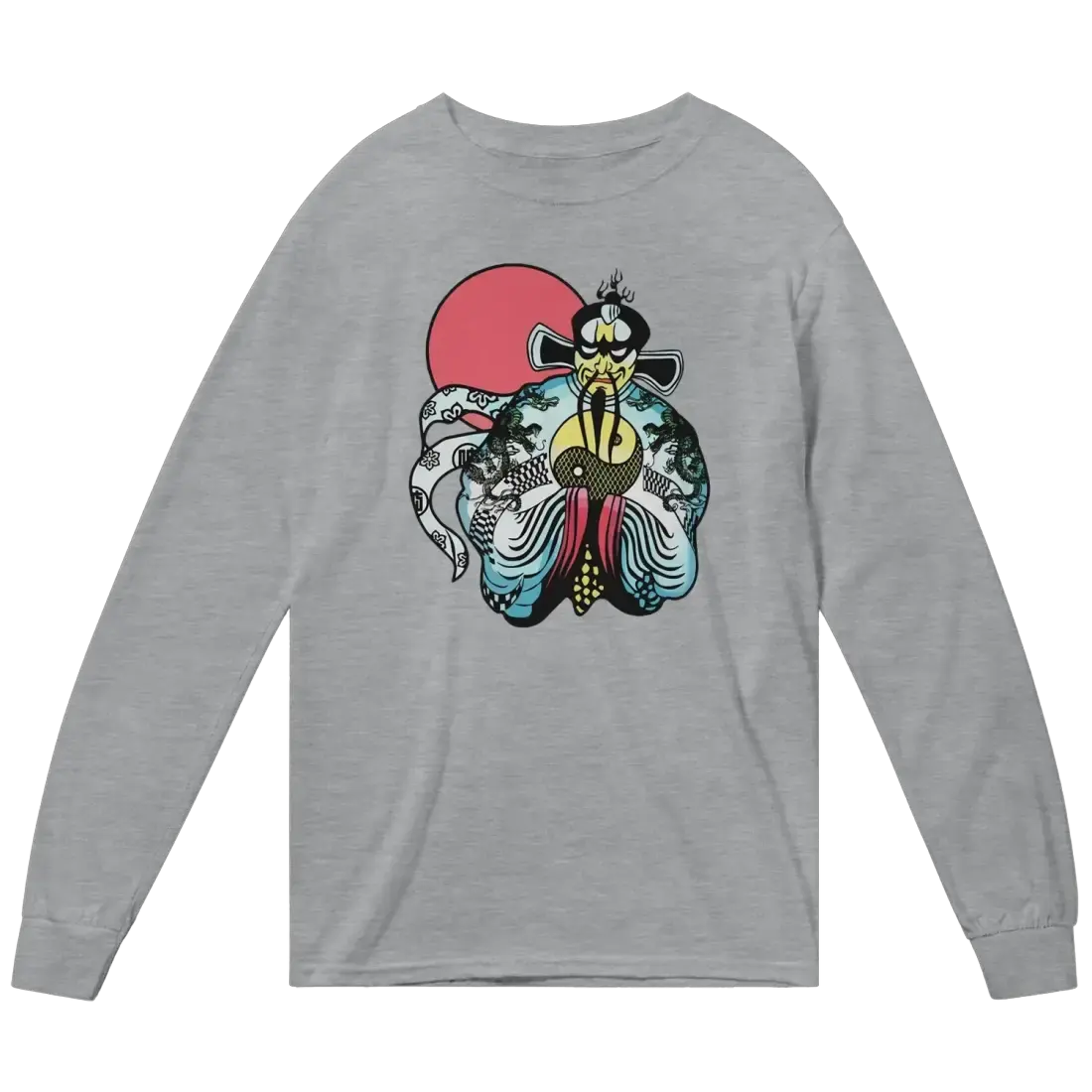 Jack Burton, Big Trouble in LIttle China Long Sleeve Shirt by Art-O-Rama Shop