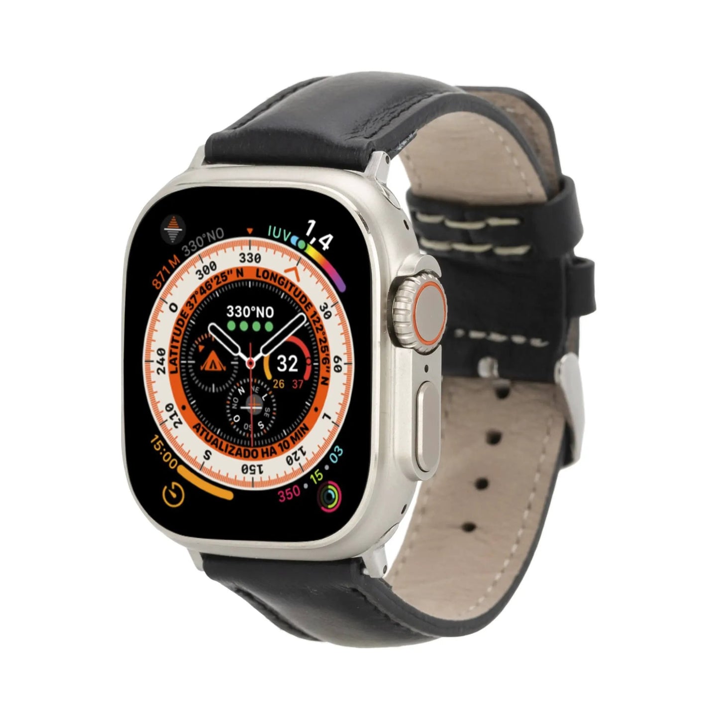 Jackson Leather Bands for Apple Watch 9, Ultra 2 & SE by TORONATA