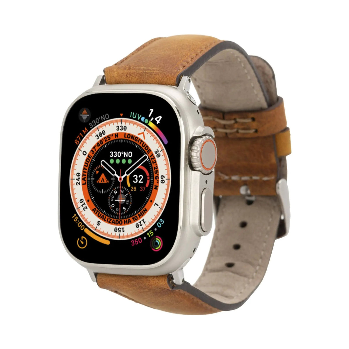 Jackson Leather Bands for Apple Watch 9, Ultra 2 & SE by TORONATA