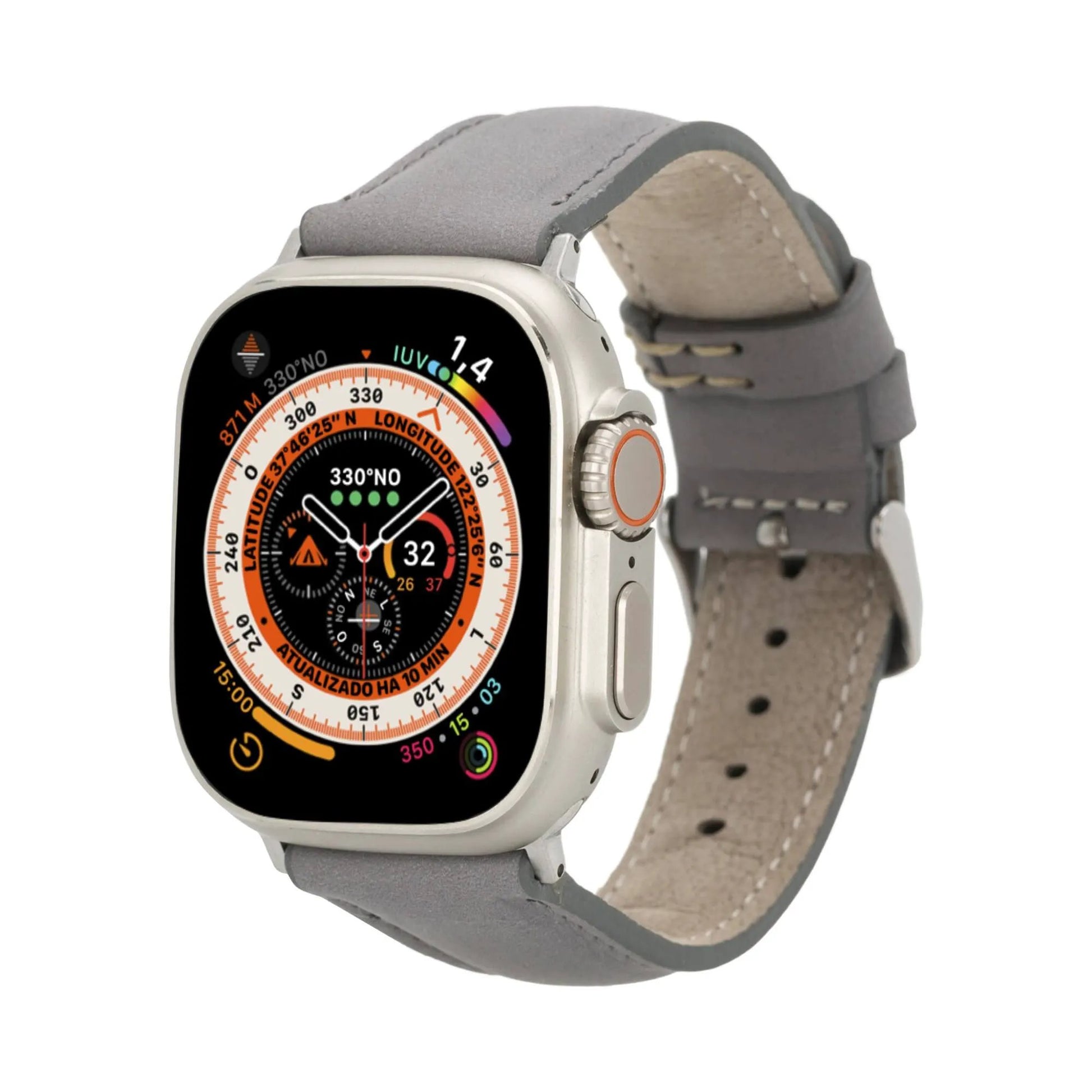 Jackson Leather Bands for Apple Watch 9, Ultra 2 & SE by TORONATA