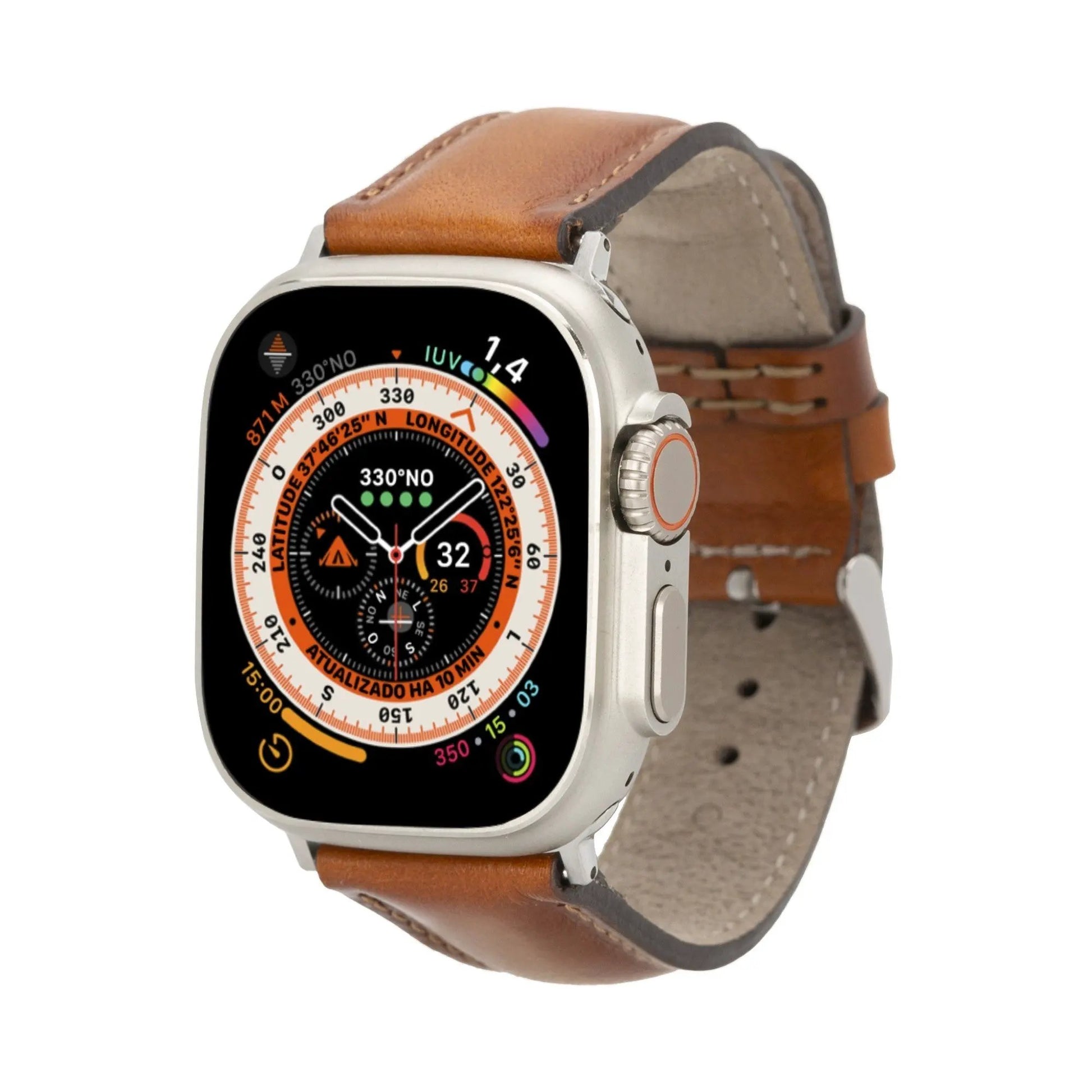 Jackson Leather Bands for Apple Watch 9, Ultra 2 & SE by TORONATA