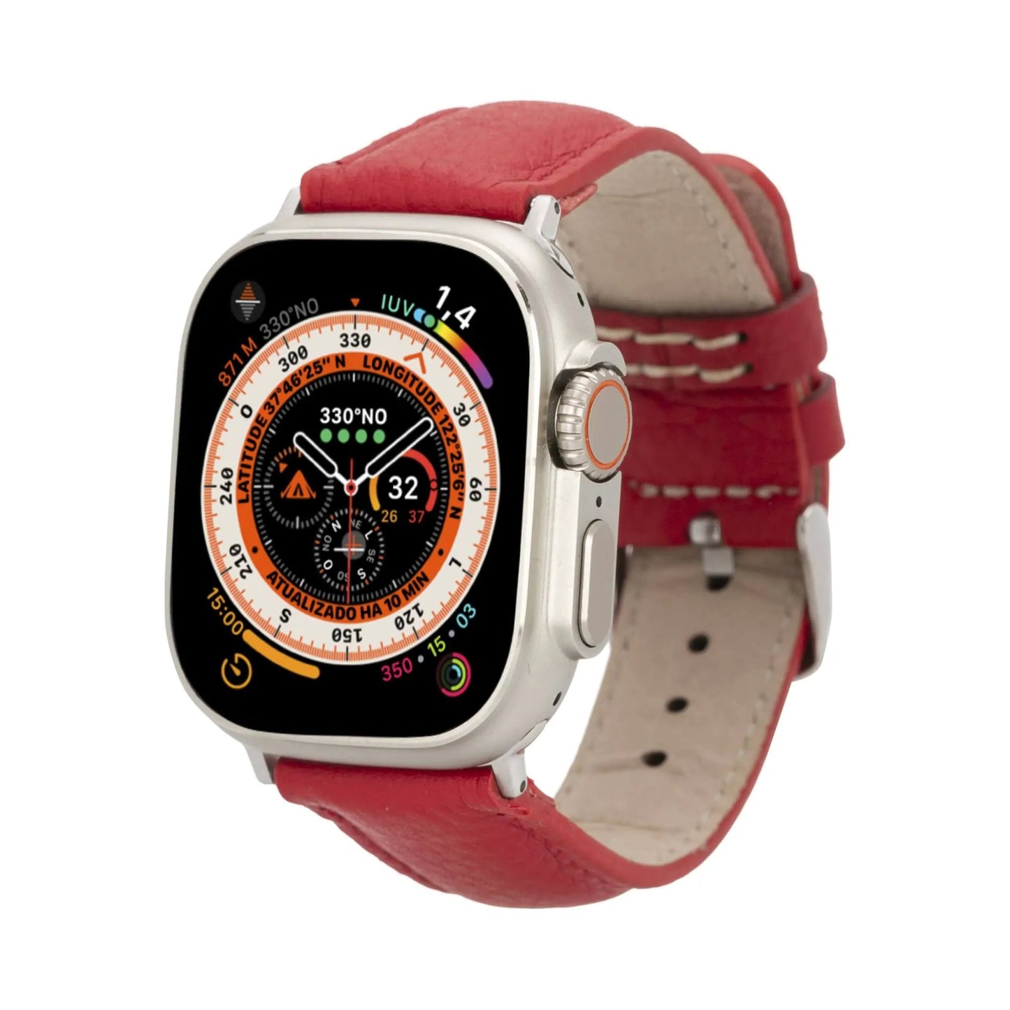 Jackson Leather Bands for Apple Watch 9, Ultra 2 & SE by TORONATA