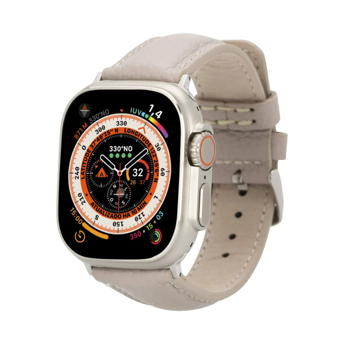 Jackson Leather Bands for Apple Watch 9, Ultra 2 & SE by TORONATA