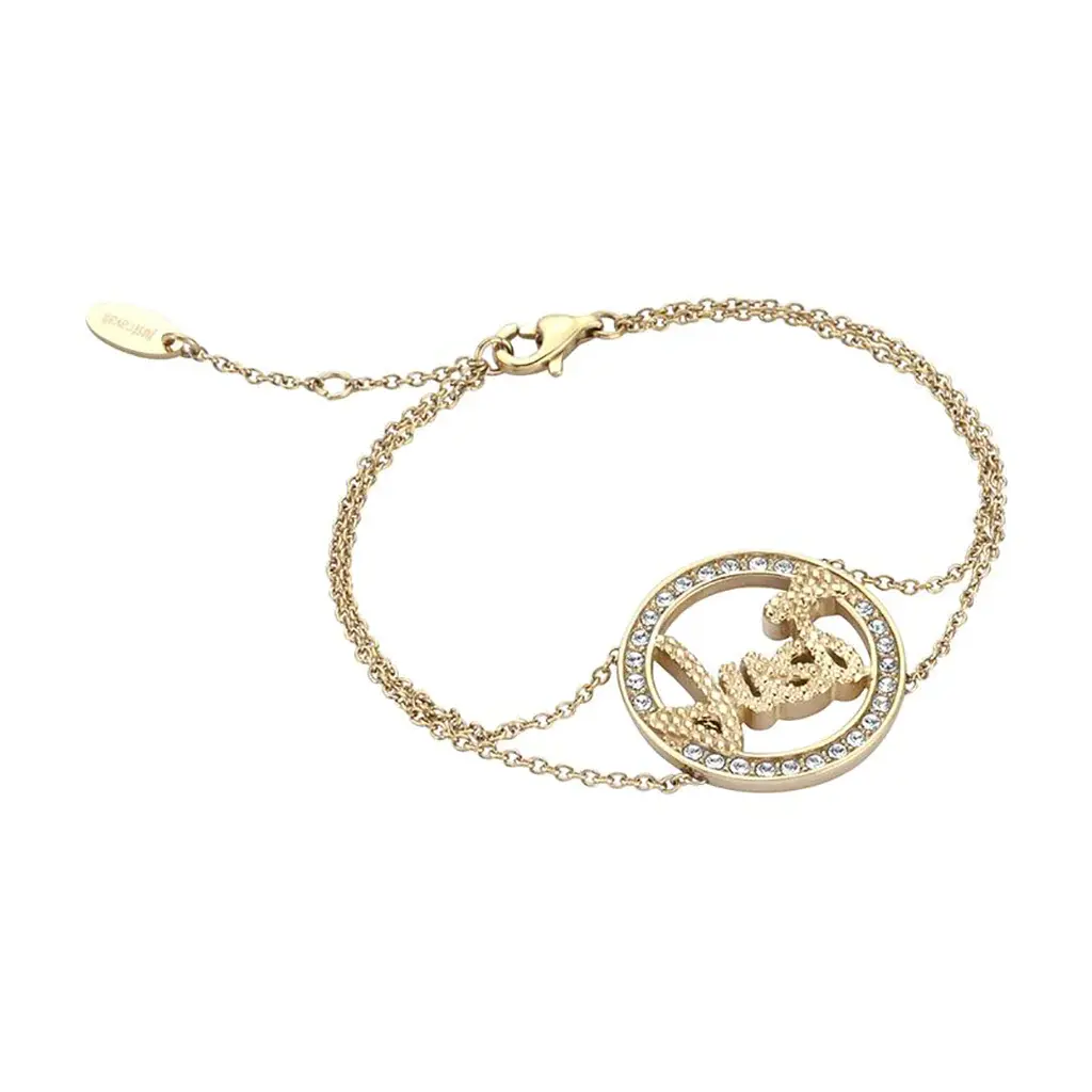 Just Cavalli Women's Gold Stainless Steel Bracelet, | Jcbr00590200 by JUST CAVALLI