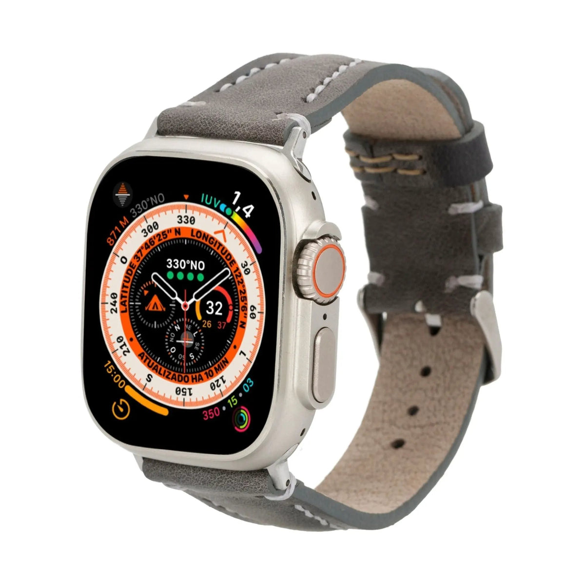 Jeffrey Leather Bands for Apple Watch 9, Ultra 2 & SE by TORONATA