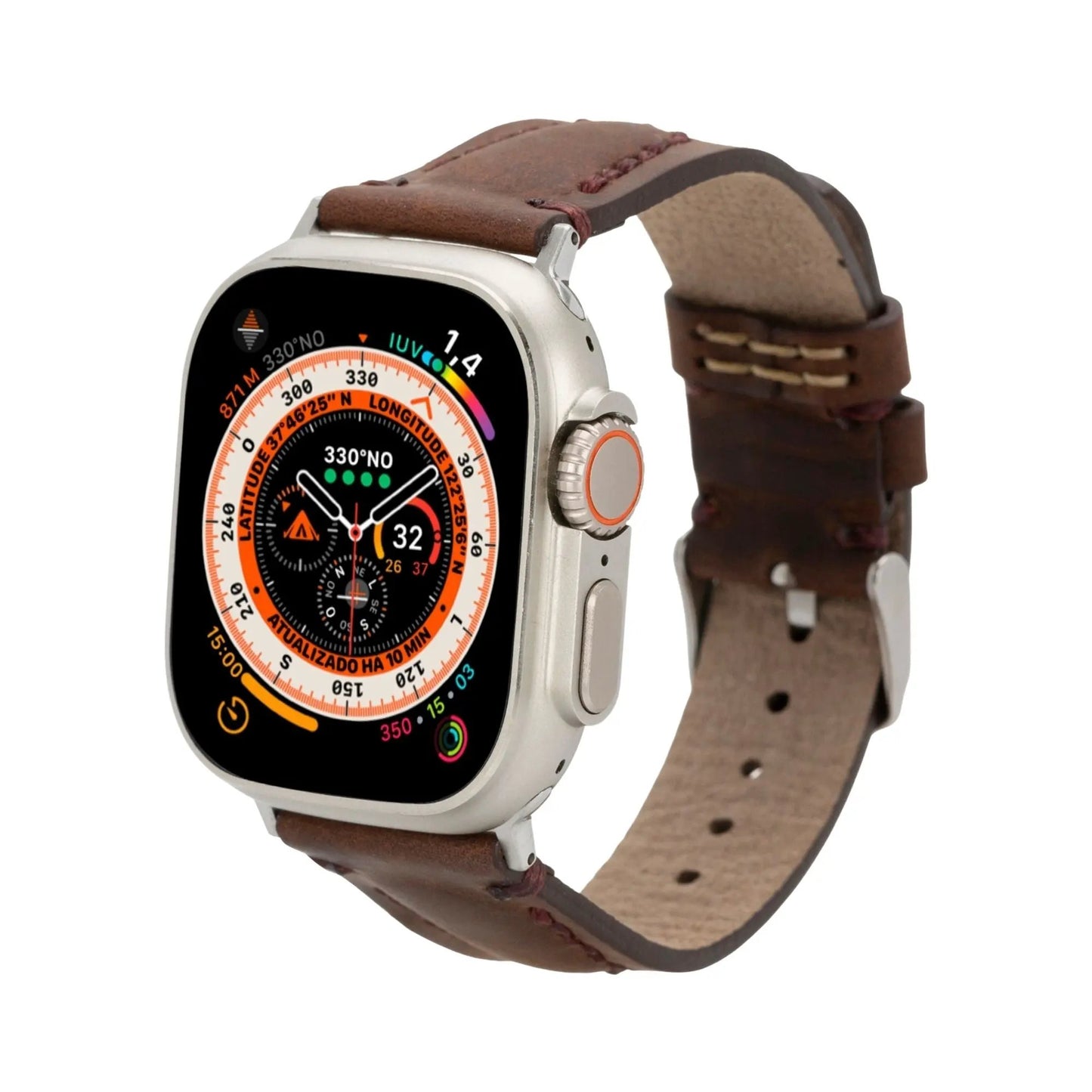 Jeffrey Leather Bands for Apple Watch 9, Ultra 2 & SE by TORONATA
