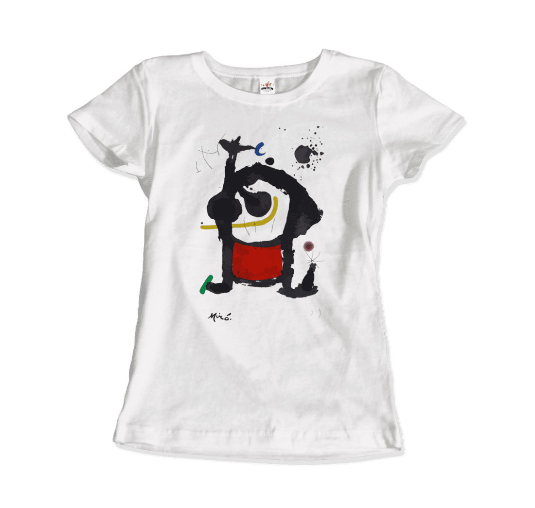Joan Miro Bethsabee 1972 artwork t-shirt by Art-O-Rama Shop