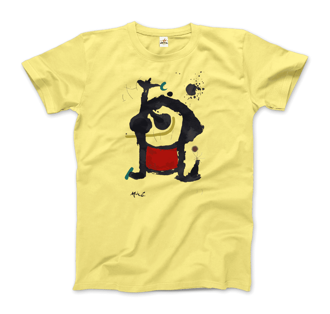 Joan Miro Bethsabee 1972 artwork t-shirt by Art-O-Rama Shop