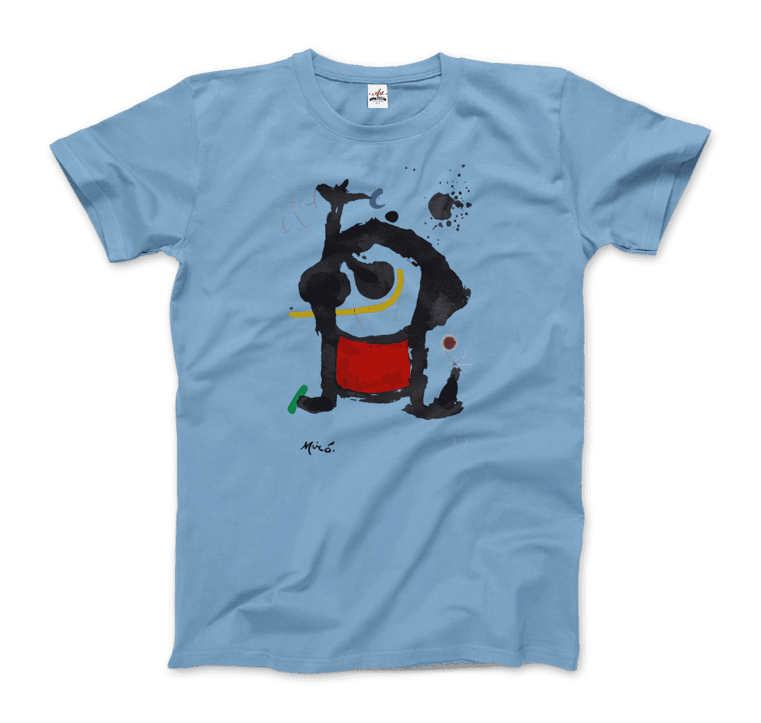 Joan Miro Bethsabee 1972 artwork t-shirt by Art-O-Rama Shop