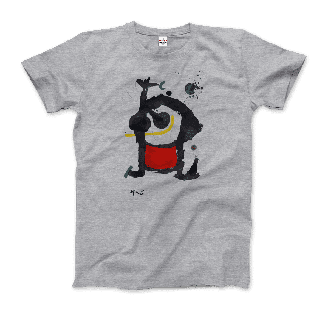 Joan Miro Bethsabee 1972 artwork t-shirt by Art-O-Rama Shop