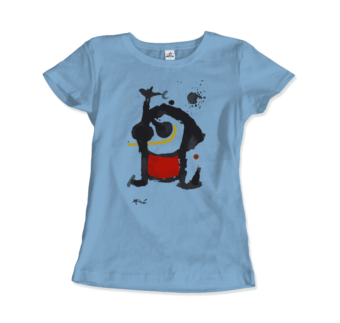 Joan Miro Bethsabee 1972 artwork t-shirt by Art-O-Rama Shop