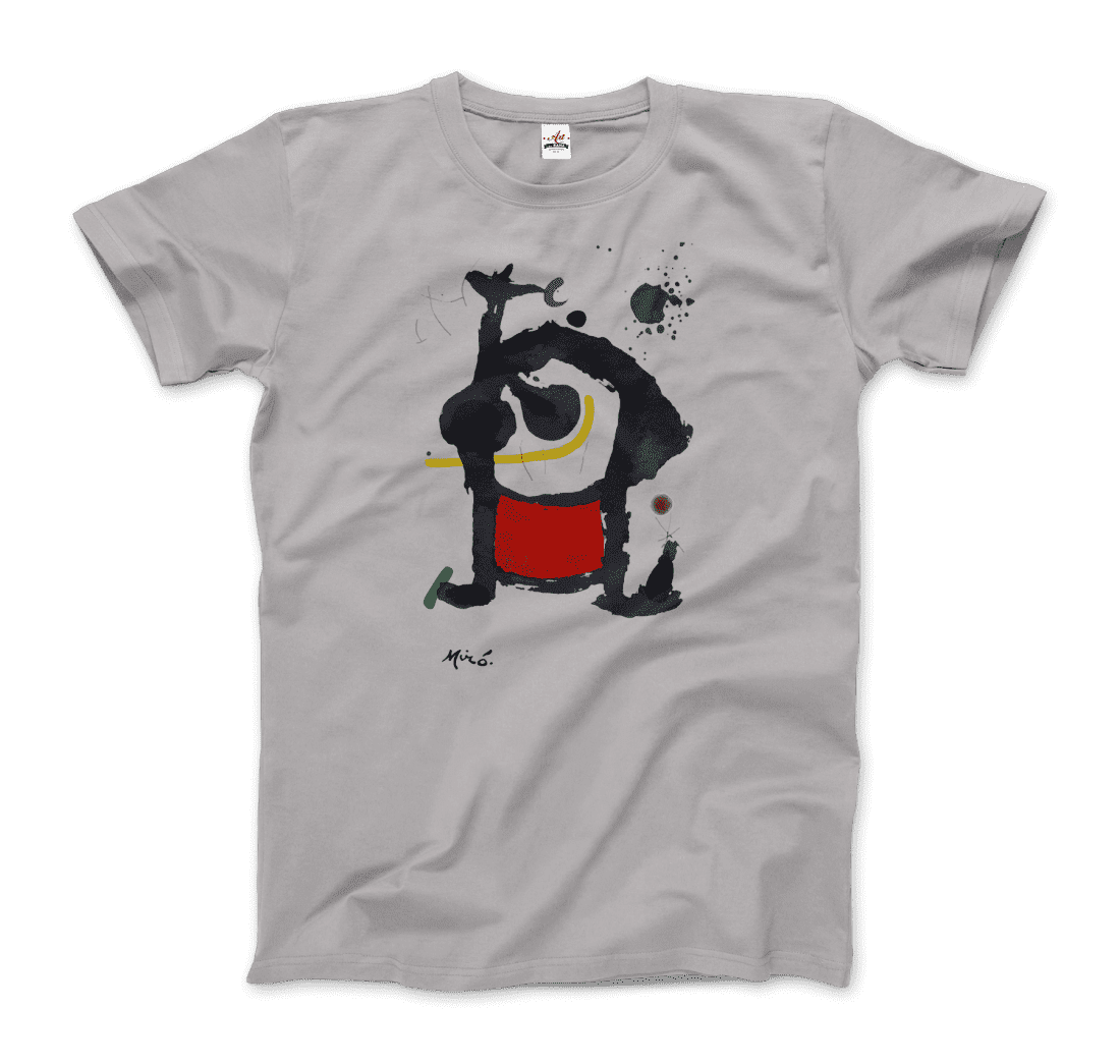 Joan Miro Bethsabee 1972 artwork t-shirt by Art-O-Rama Shop