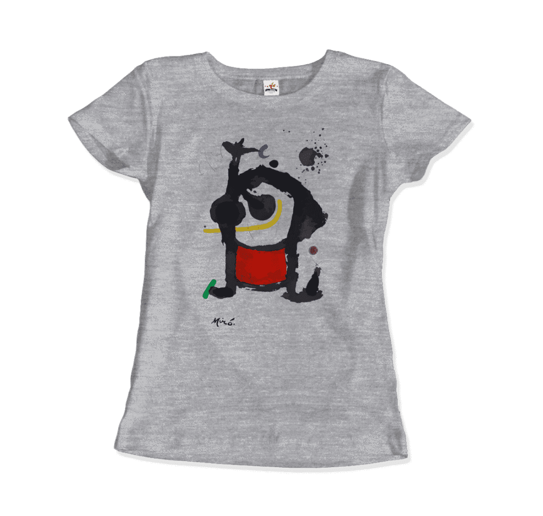 Joan Miro Bethsabee 1972 artwork t-shirt by Art-O-Rama Shop