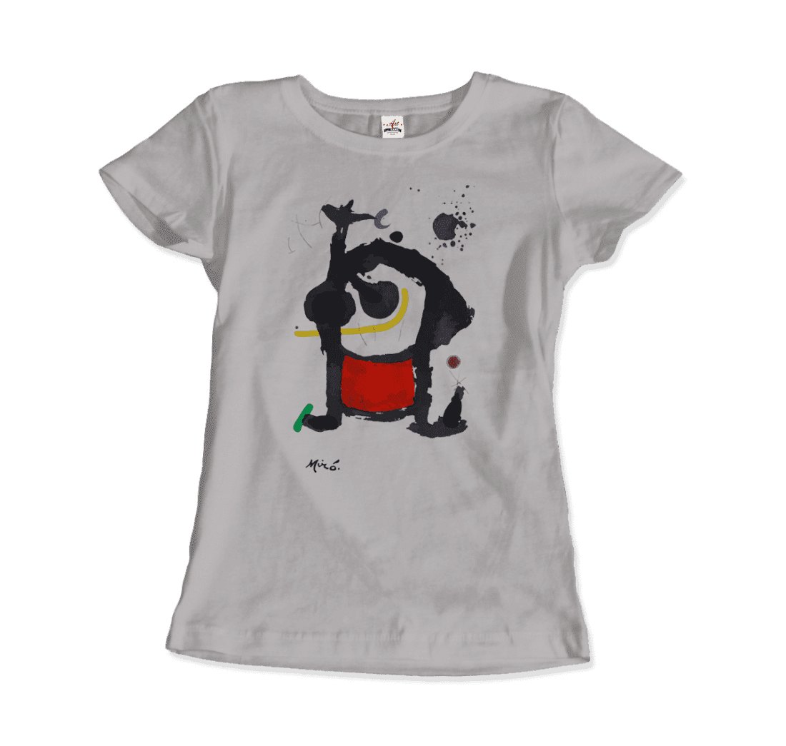 Joan Miro Bethsabee 1972 artwork t-shirt by Art-O-Rama Shop