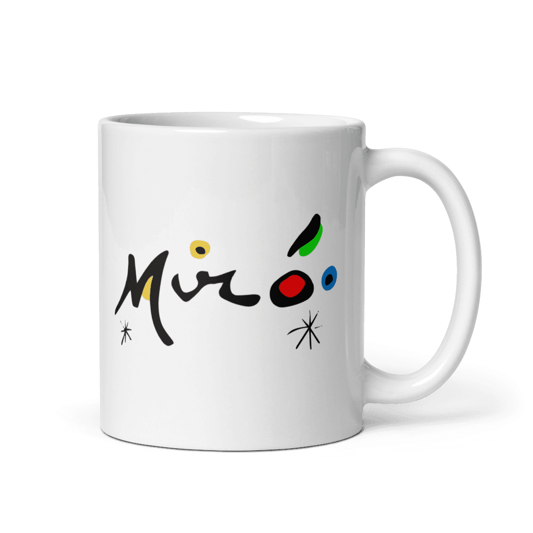 Joan Miro Colorful Signature Artwork Mug by Art-O-Rama Shop