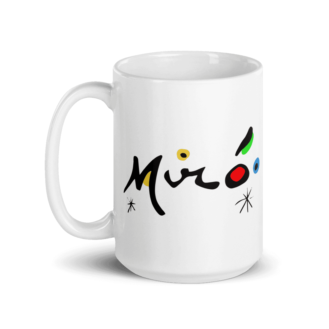 Joan Miro Colorful Signature Artwork Mug by Art-O-Rama Shop