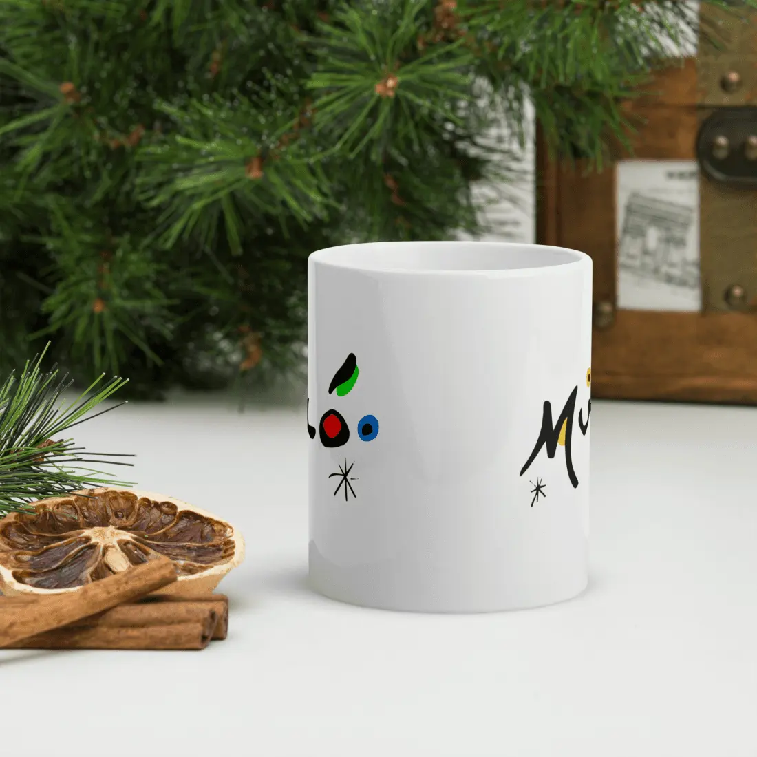 Joan Miro Colorful Signature Artwork Mug by Art-O-Rama Shop