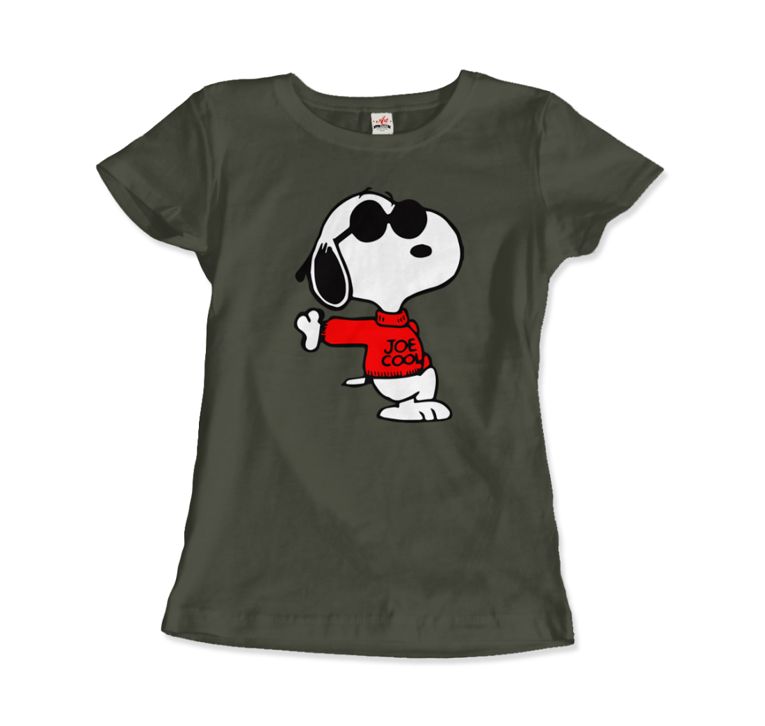 Joe Cool Snoopy t-shirt by Art-O-Rama Shop
