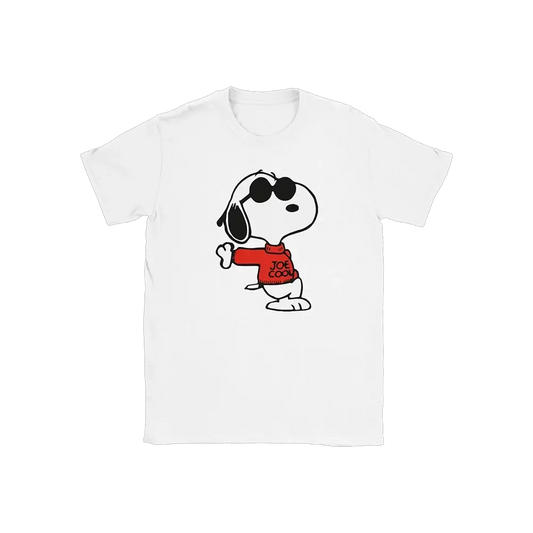 Joe Cool Snoopy t-shirt by Art-O-Rama Shop