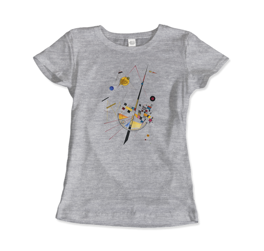 Kandinsky Delicate Tension. No. 85 1923 artwork t-shirt by Art-O-Rama Shop