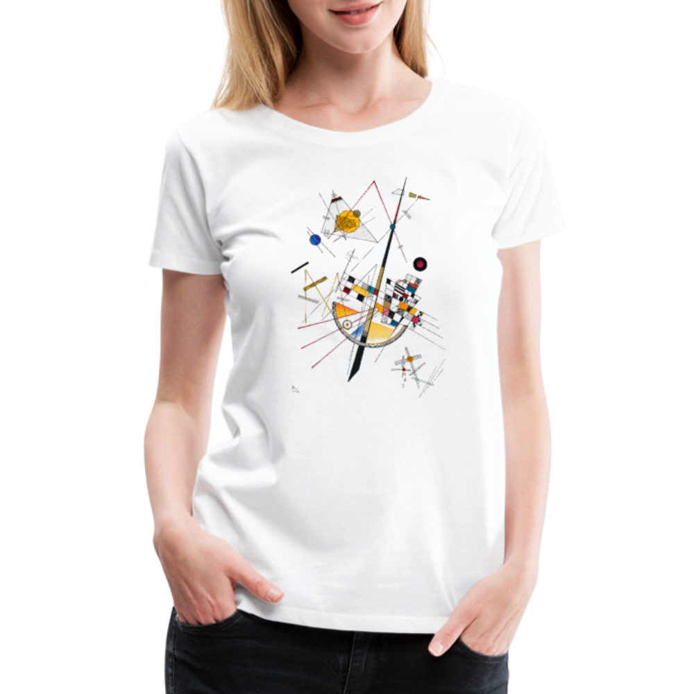 Kandinsky Delicate Tension. No. 85 1923 artwork t-shirt by Art-O-Rama Shop
