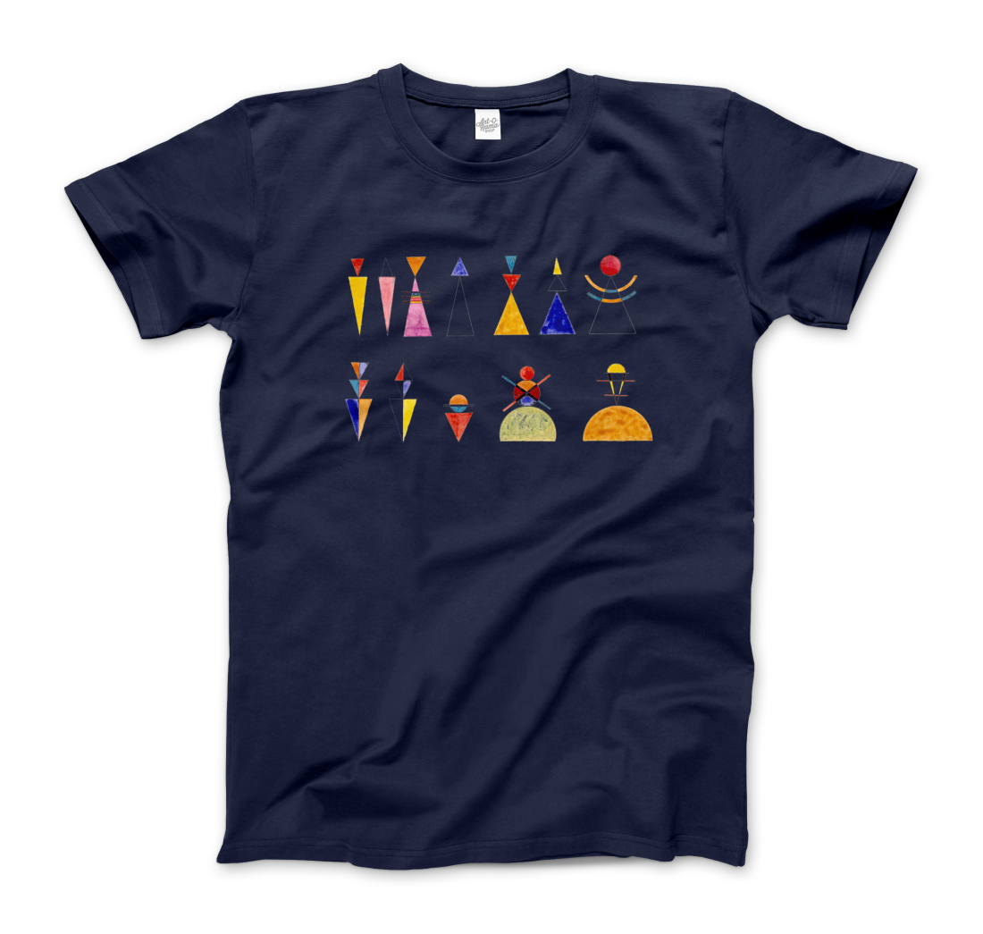 Kandinsky the Great Gate of Kiev, 1928 artwork t-shirt by Art-O-Rama Shop
