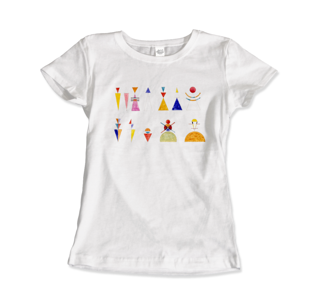 Kandinsky the Great Gate of Kiev, 1928 artwork t-shirt by Art-O-Rama Shop