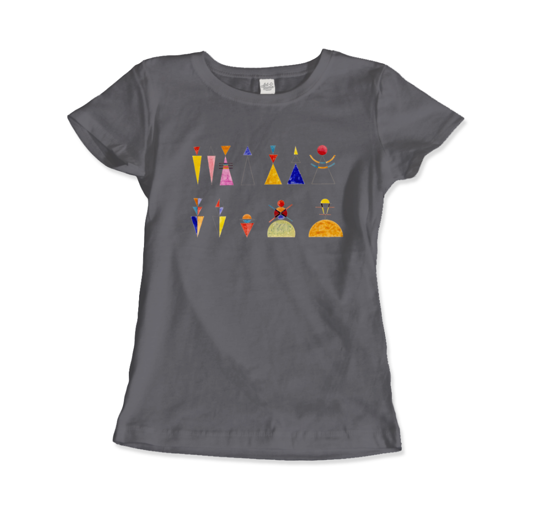 Kandinsky the Great Gate of Kiev, 1928 artwork t-shirt by Art-O-Rama Shop