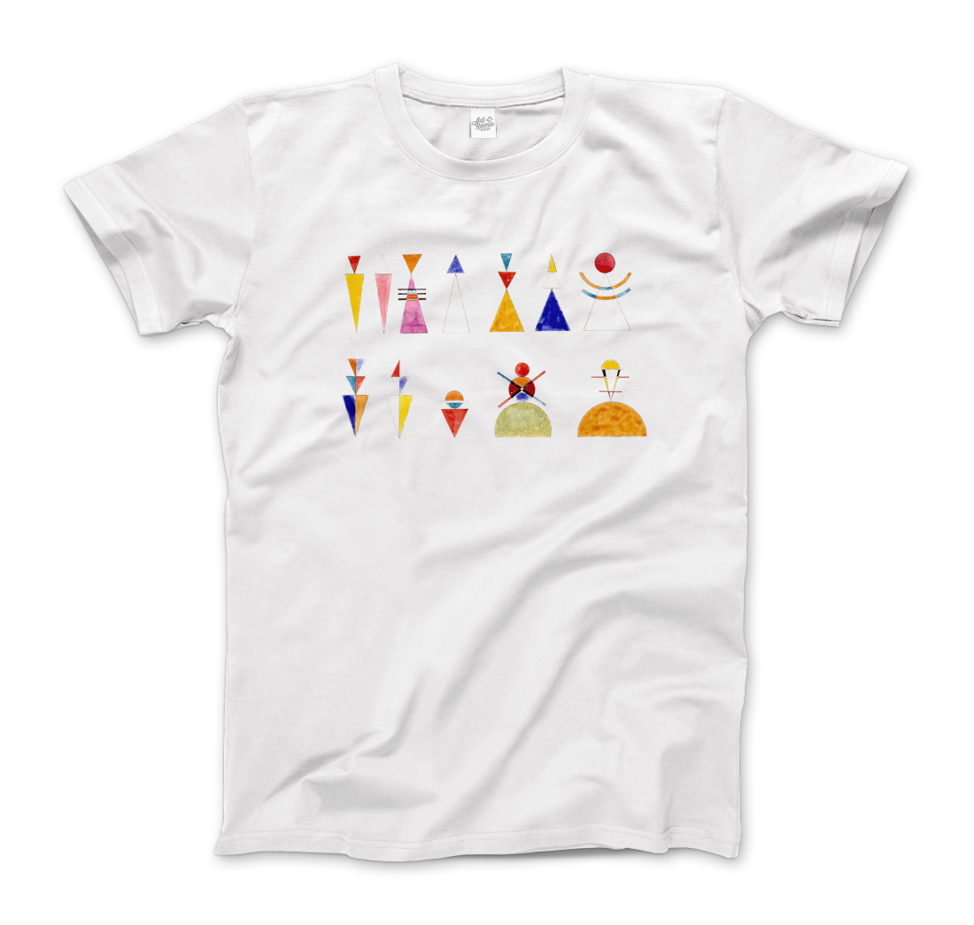 Kandinsky the Great Gate of Kiev, 1928 artwork t-shirt by Art-O-Rama Shop