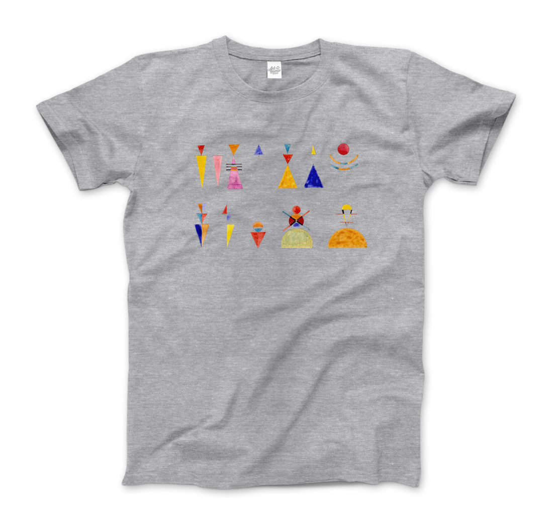 Kandinsky the Great Gate of Kiev, 1928 artwork t-shirt by Art-O-Rama Shop