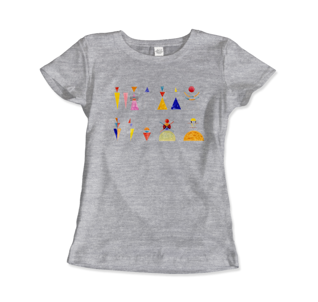 Kandinsky the Great Gate of Kiev, 1928 artwork t-shirt by Art-O-Rama Shop