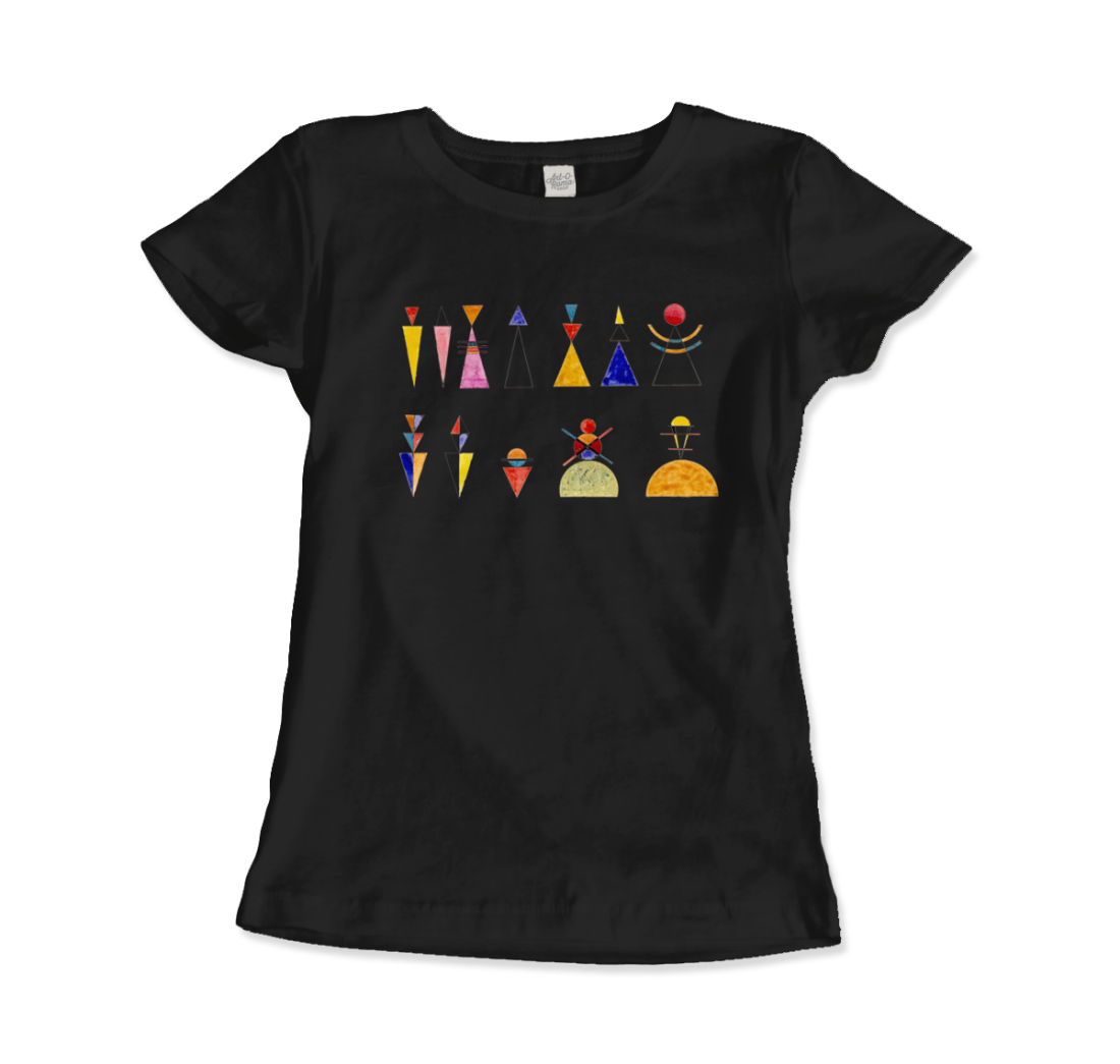 Kandinsky the Great Gate of Kiev, 1928 artwork t-shirt by Art-O-Rama Shop