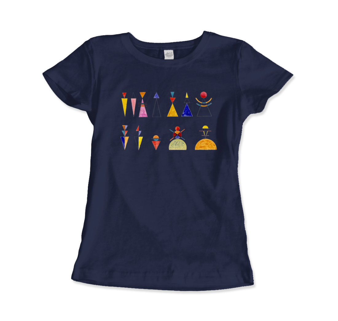 Kandinsky the Great Gate of Kiev, 1928 artwork t-shirt by Art-O-Rama Shop