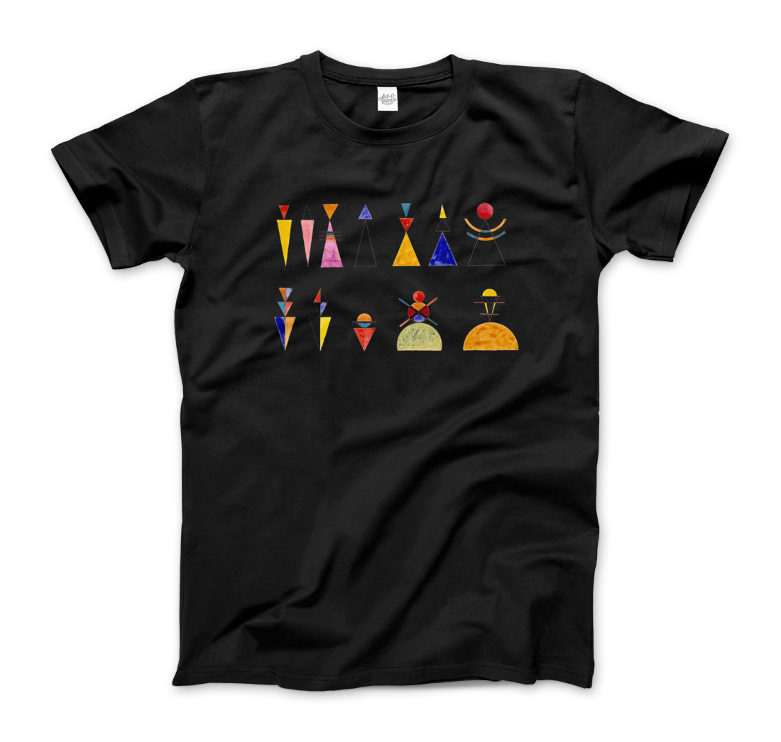 Kandinsky the Great Gate of Kiev, 1928 artwork t-shirt by Art-O-Rama Shop
