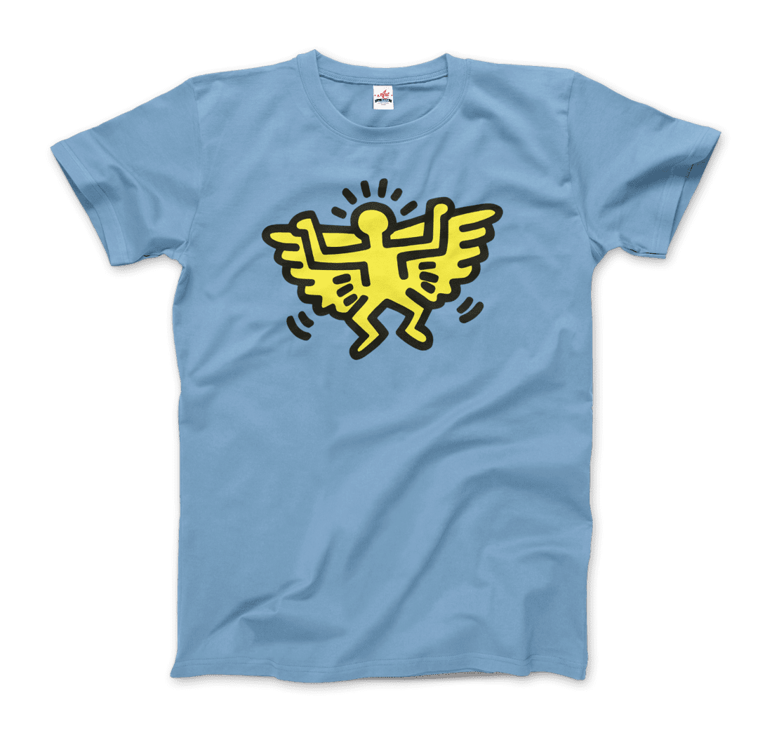 Angel icon, 1990 street art t-shirt by Art-O-Rama Shop