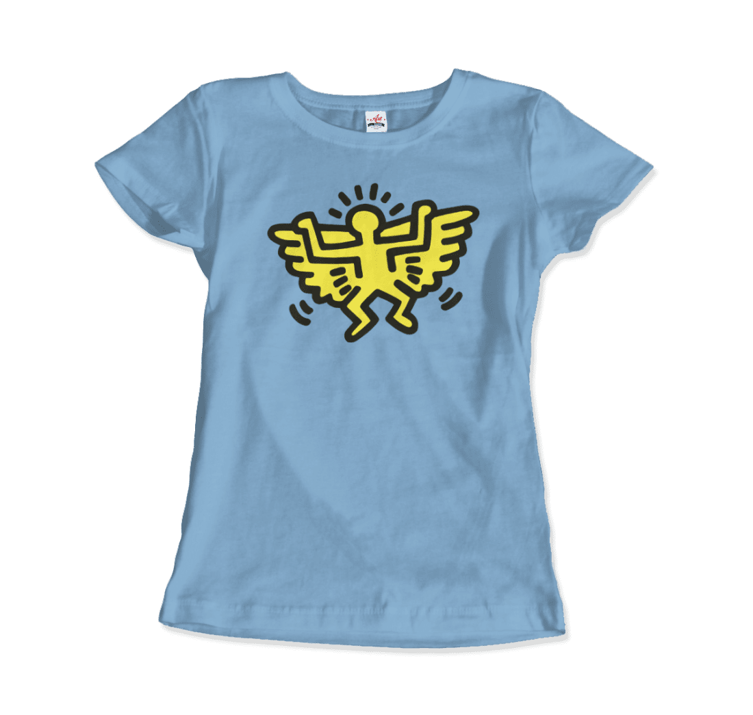 Angel icon, 1990 street art t-shirt by Art-O-Rama Shop