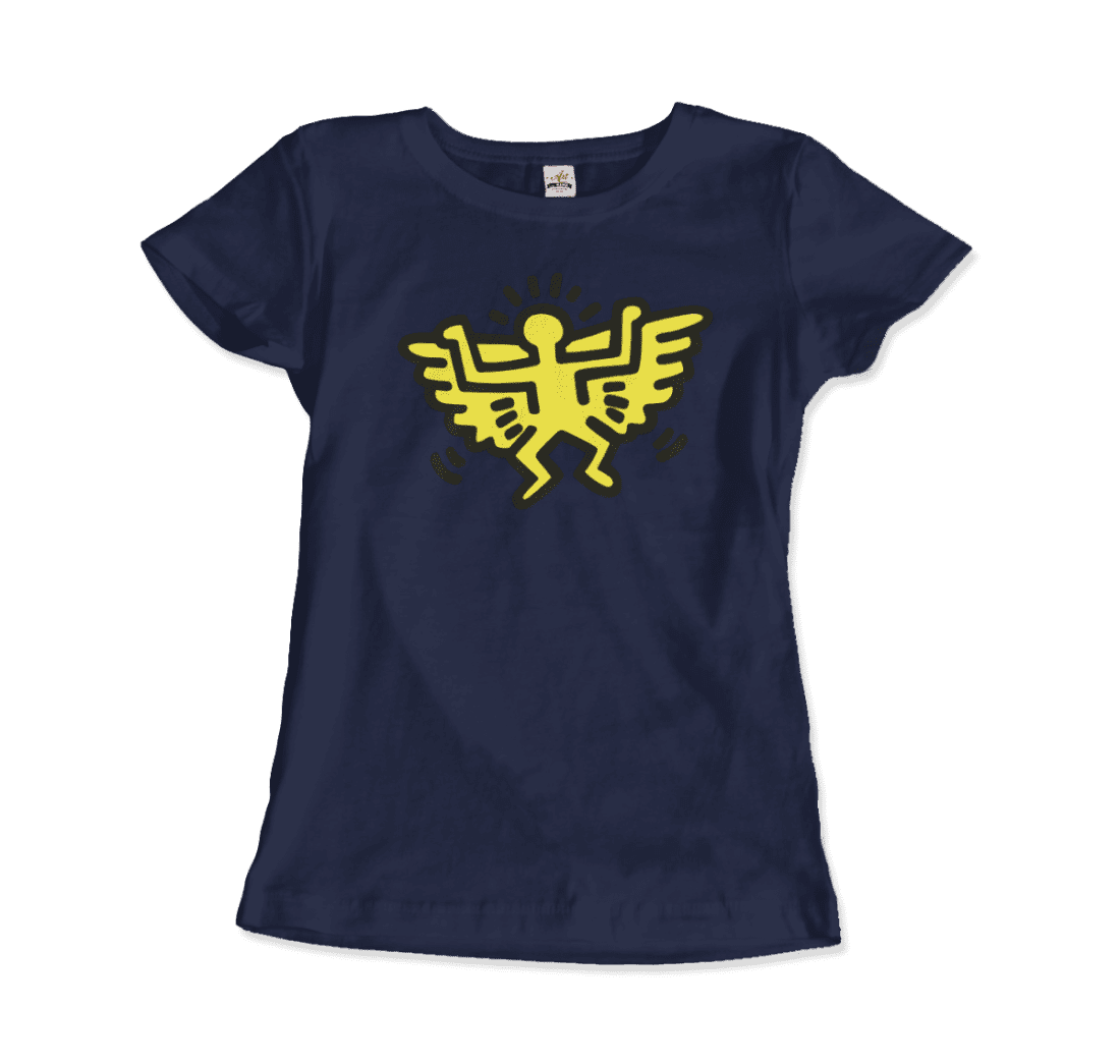 Angel icon, 1990 street art t-shirt by Art-O-Rama Shop