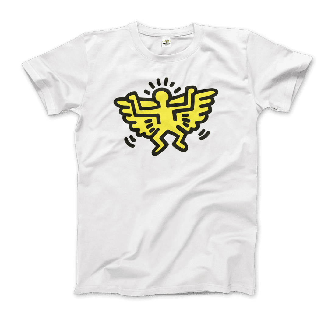 Angel icon, 1990 street art t-shirt by Art-O-Rama Shop