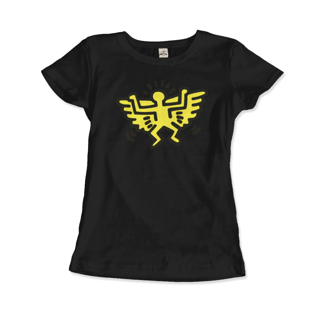 Angel icon, 1990 street art t-shirt by Art-O-Rama Shop