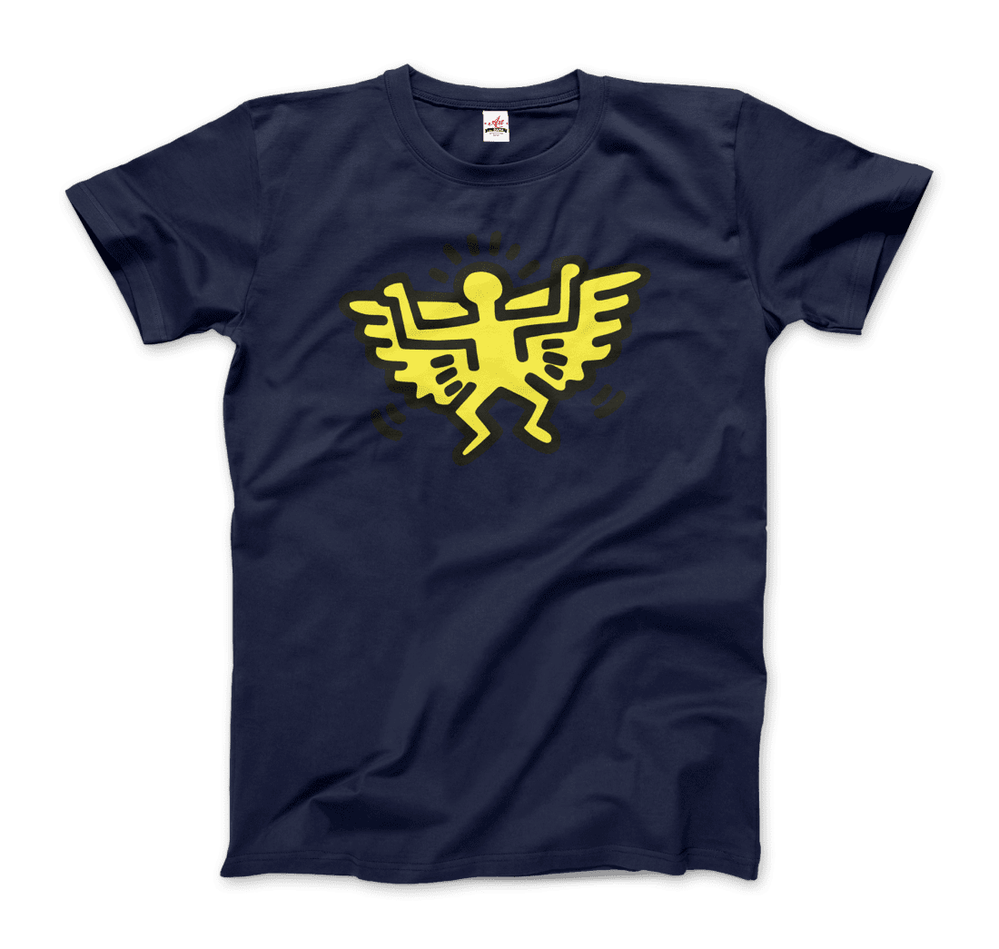 Angel icon, 1990 street art t-shirt by Art-O-Rama Shop
