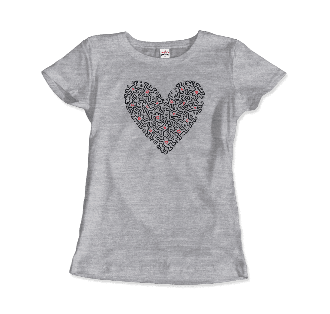 Heart of Men icon Series street art t-shirt by Art-O-Rama Shop