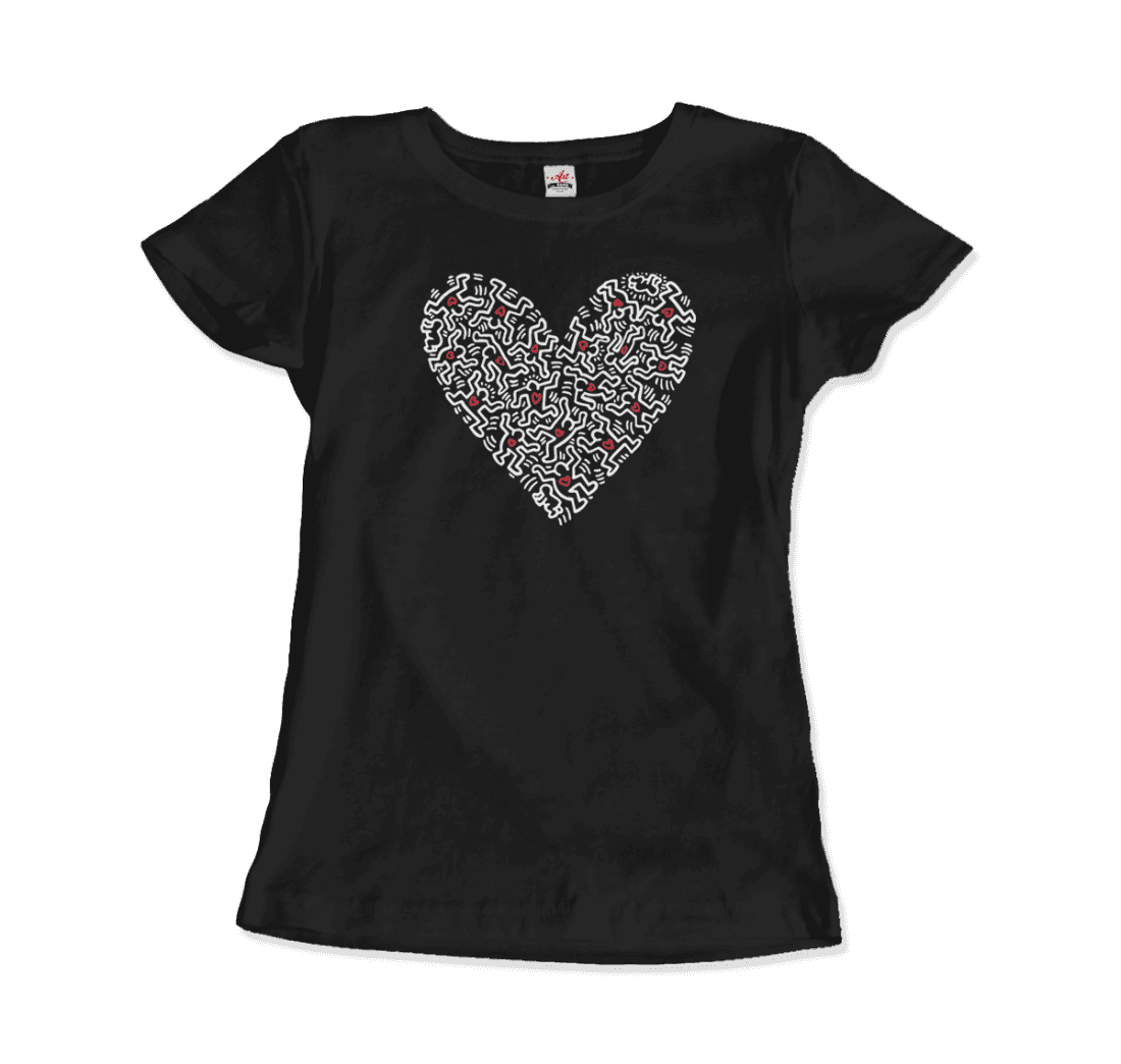 Heart of Men icon Series street art t-shirt by Art-O-Rama Shop