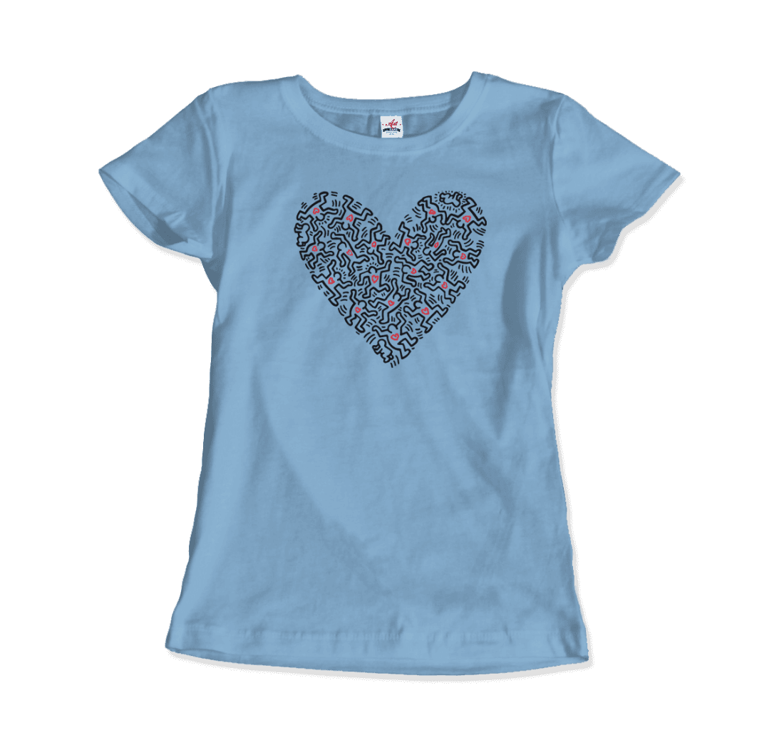 Heart of Men icon Series street art t-shirt by Art-O-Rama Shop